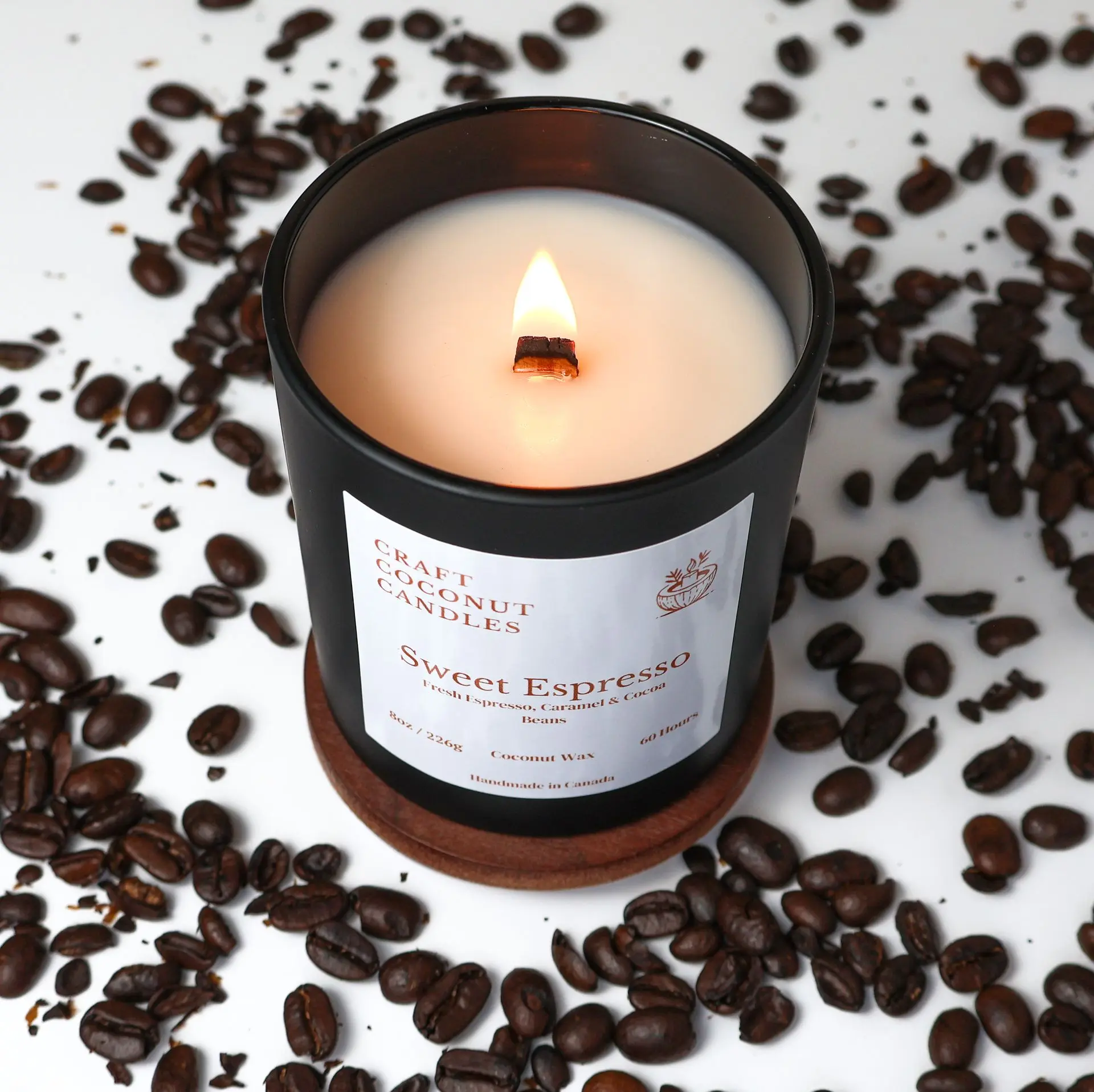 espresso scented candle