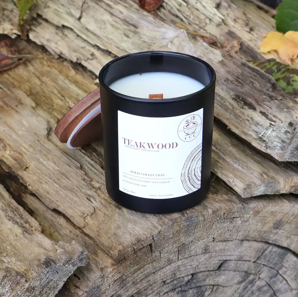 Teakwood Candle