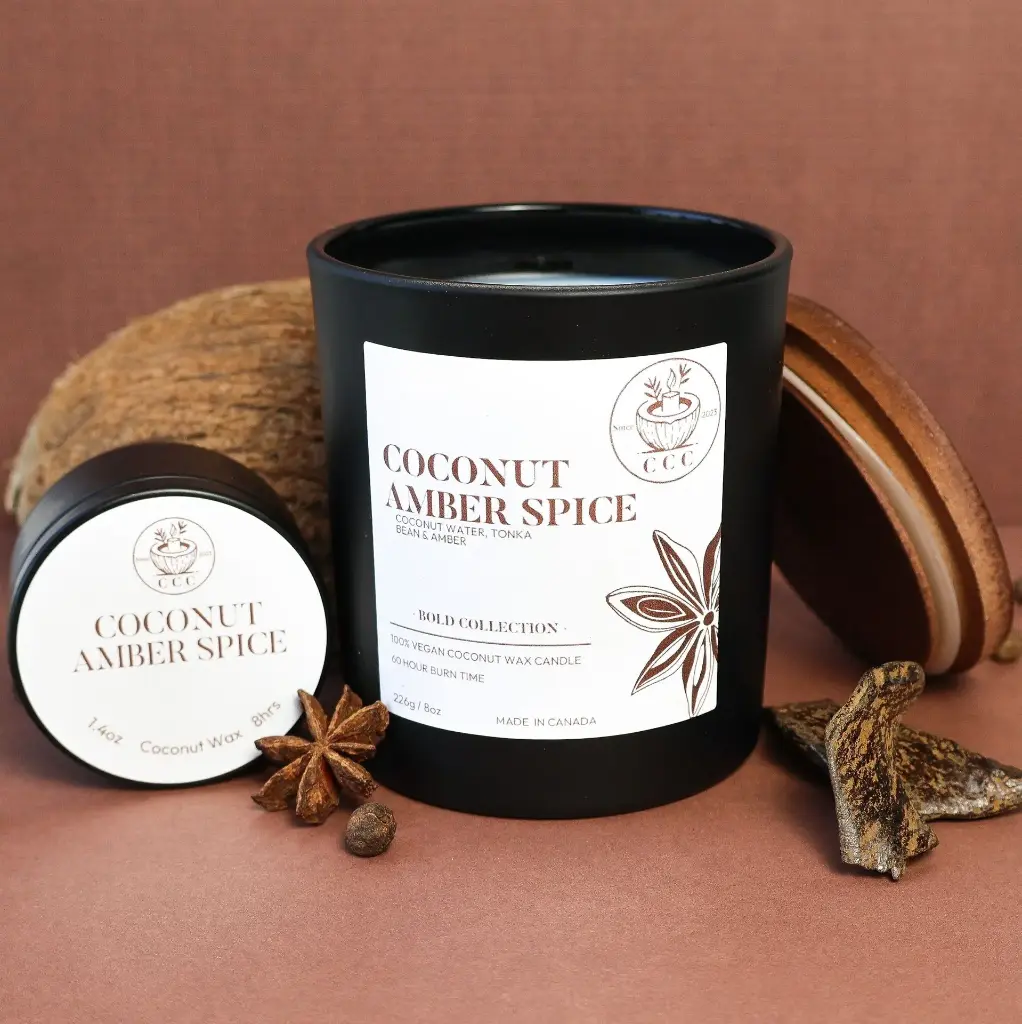 Coconut Amber Spice Candle