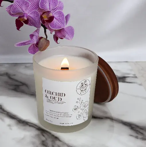 Orchid & Oud 8oz Candle