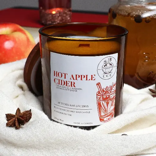 Hot Apple Cider 8oz Candle